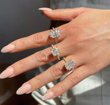 Load image into Gallery viewer, 4ct Nova Ring (925 Sterling Silver)