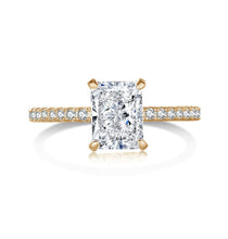 Load image into Gallery viewer, 2ct Mini Gold Nova Ring (925 Sterling Silver)