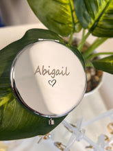 Load image into Gallery viewer, Personalised Compact Mirror