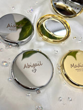 Load image into Gallery viewer, Personalised Compact Mirror