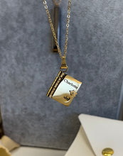 Load image into Gallery viewer, Book Necklace - Any Message Inside