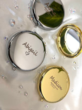 Load image into Gallery viewer, Personalised Compact Mirror