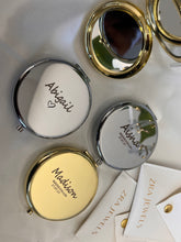 Load image into Gallery viewer, Personalised Compact Mirror