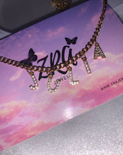 Load image into Gallery viewer, Luxe Diamanté Name Necklace
