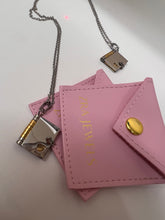 Load image into Gallery viewer, Book Necklace - Any Message Inside