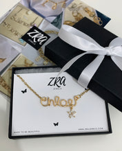 Load image into Gallery viewer, Deluxe Gold Name Necklace