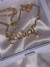 Load image into Gallery viewer, Deluxe Gold Name Necklace