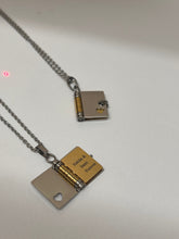 Load image into Gallery viewer, Book Keychain - Any Message Inside