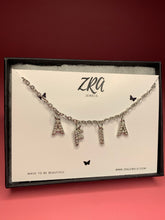 Load image into Gallery viewer, Silver Diamanté Name Necklace