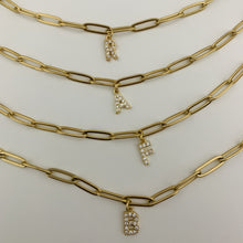 Load image into Gallery viewer, PRE-order Letter Link Necklace
