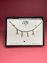 Load image into Gallery viewer, Silver Diamanté Name Necklace