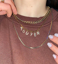 Load image into Gallery viewer, Luxe Diamanté Name Necklace