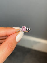 Load image into Gallery viewer, Pink Rosa Ring (925 Sterling Silver)
