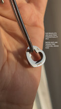 Load image into Gallery viewer, Heart Charm Engraved Bracelet
