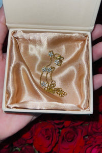 ZRA Golden Satin Gift Box