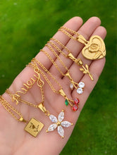 Load image into Gallery viewer, Crystal Cherry Necklace
