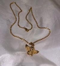 Load image into Gallery viewer, Golden Baby Angel Necklace
