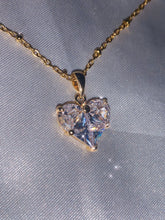Load image into Gallery viewer, Crystal Heart Beaded Necklace
