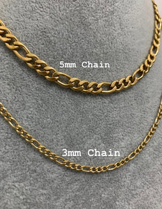 Simple Figaro Chain, Layering Chain