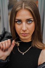 Load image into Gallery viewer, Gun Shape Necklace *Silver and Gold
