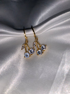Zircon Cherry Earrings