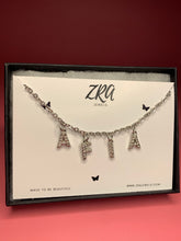 Load image into Gallery viewer, Silver Diamanté Name Necklace
