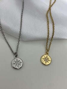 Aria Star Necklace *Silver and Gold*