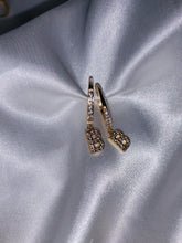Load image into Gallery viewer, Initial Earrings 18k Gold
