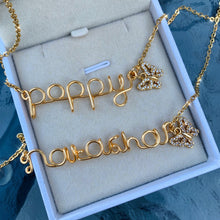 Load image into Gallery viewer, Deluxe Gold Name Necklace

