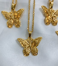 Load image into Gallery viewer, Golden Butterfly Necklace
