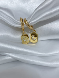 Valentina Moon Earrings *18k Gold Plated