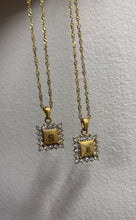 Load image into Gallery viewer, Crystal Initial Necklace
