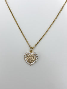 Roza Heart Necklace