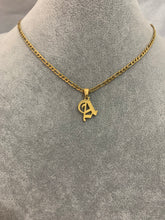 Load image into Gallery viewer, Old English Letter Necklace
